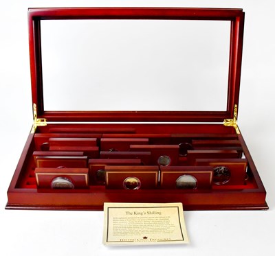 Lot 983 - A collection of coins presented from the...
