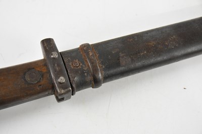Lot 1337 - A French model 1866 Chassepot bayonet and...