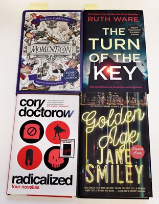 Lot 451 - Four signed novels, comprising Jane Smiley...