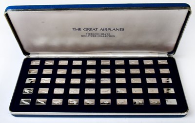 Lot 1011 - THE FRANKLIN MINT; 'The Great Aeroplanes'...