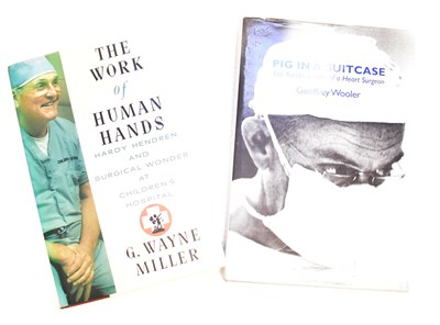 Lot 432 - Two signed medical related biographies, G....