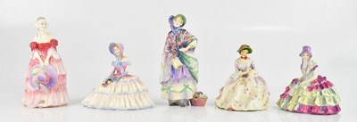 Lot 1751 - ROYAL DOULTON; five figures, HN1515 'Dolly...