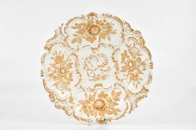 Lot 1868 - MEISSEN; a 19th century bowl relief decorated...
