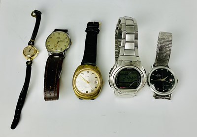 Lot 1106 - A selection of wristwatches