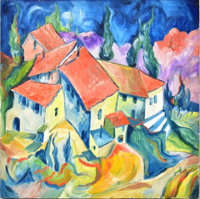 Lot 783 - PAUL LOFTHOUSE (20th century); oil on board,...