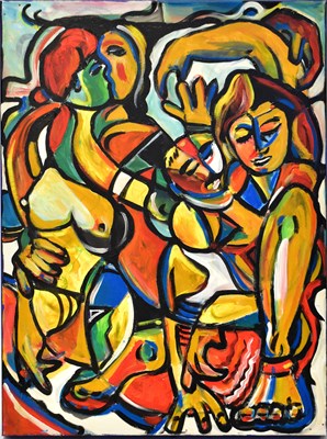 Lot 786 - PAUL LOFTHOUSE (20th century); oil on canvas,...