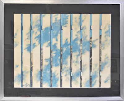 Lot 850 - SAM WALSH (1934-1989); pastel, 'Seven...