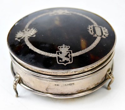 Lot 933 - E. S. BARNSLEY & CO; a George V hallmarked...