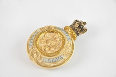 Lot 1677 - ROYAL WORCESTER; a Victorian Golden Jubilee...