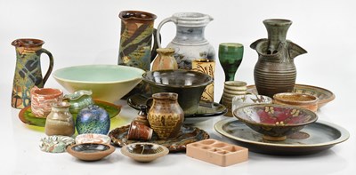 Lot 1883 - A collection of decorative ceramics including...