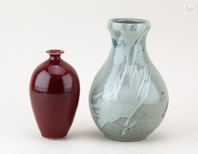 Lot 552 - RICHARD HEELEY for Hempmill Pottery; a...