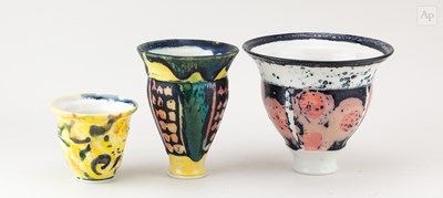 Lot 226 - GEORGE ORMEROD (born 1952); a porcelain...