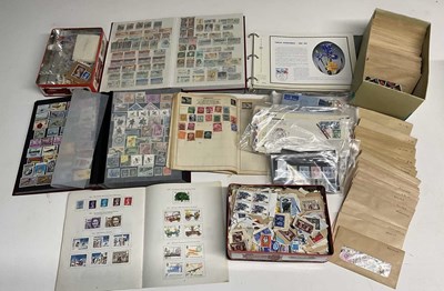 Lot 2118 - Two world stamp albums, both extensively...