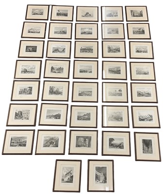 Lot 176 - A set of thirty-seven 19th century and later...