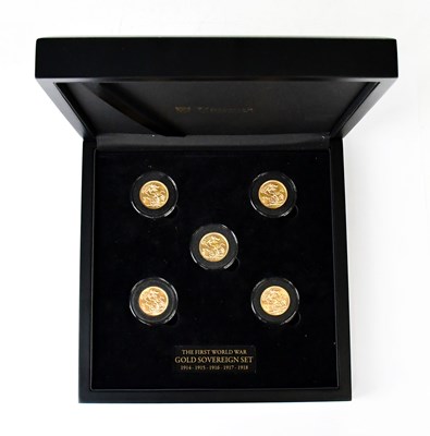 Lot 1066 - HATTONS OF LONDON; The First World War Gold...