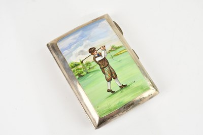 Lot 473 - ROBERT PRINGLE & SONS; a George V hallmarked...