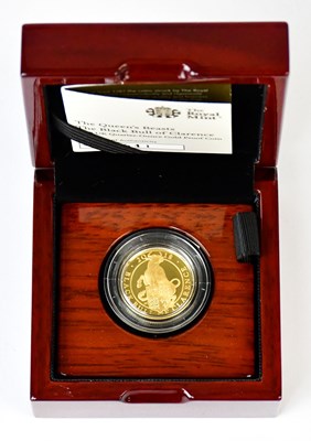 Lot 1038 - THE ROYAL MINT; The Queen's Beasts, The Black...