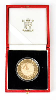 Lot 1062 - THE ROYAL MINT; a 2000 Millennium UK gold...