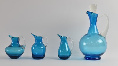 Lot 612 - WHITEFRIARS; a 1960s/1970s kingfisher blue...