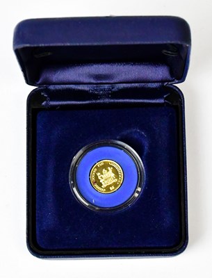 Lot 1004 - THE NEW ZEALAND MINT; Fiji historic gold coin,...