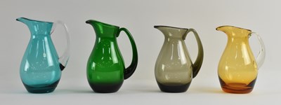 Lot 633 - WHITEFRIARS; four mid 20th century art glass...