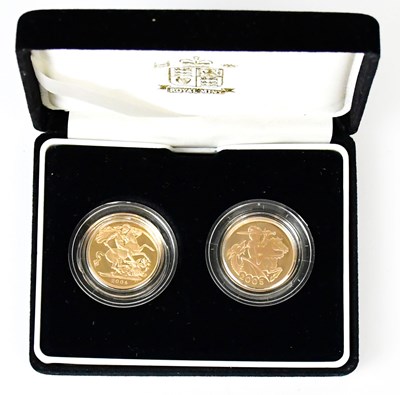 Lot 1058 - THE ROYAL MINT; a 2004 and 2005 gold proof...