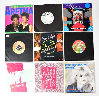 Lot 375 - A large quantity of 45rpm singles, to include...