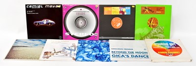 Lot 361 - A quantity of vinyl LPs and 12" singles, to...
