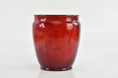 Lot 1411 - ROYAL DOULTON FLAMBÉ; an early 20th century...