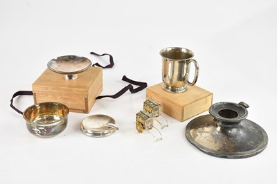 Lot 558 - VINERS; a George V hallmarked silver...
