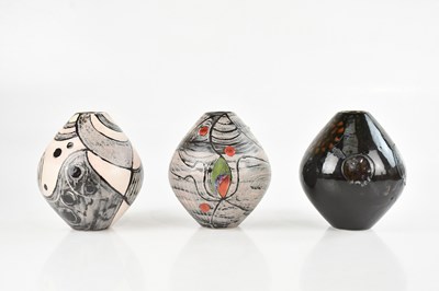 Lot 1603 - ANITA HARRIS FOR COBRIDGE POTTERY; three...