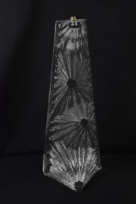 Lot 67 - DAUM FRANCE; an art glass lamp base, height 40cm.