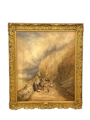 Lot 512 - DAVID COX (1783-1859); watercolour,...