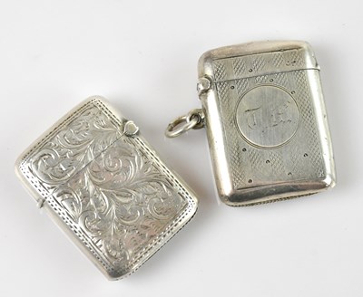 Lot 2284 - A Victorian hallmarked silver vesta case,...