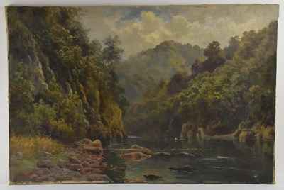 Lot 130 - CHARLES HENRY HOWORTH (1856-1945); oil on...