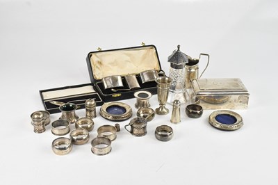 Lot 149 - HENRY MATTHEWS; a George V hallmarked silver...