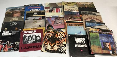 Lot 2436 - AMERICAN ROCK; over forty albums including Lou...