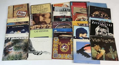 Lot 2439 - ROCK & POP; a mixed lot of records including...