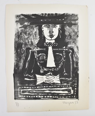 Lot 133 - PINCHAS BURSTEIN MARYAN (Polish, 1927-1977); a...