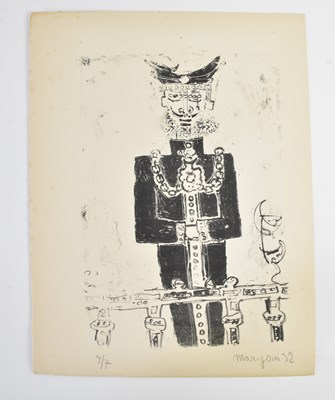 Lot 137 - PINCHAS BURSTEIN MARYAN (Polish, 1927-1977); a...
