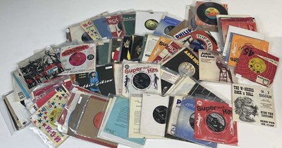 Lot 2569 - ROCK & POP; a mixed lot of 45rpm singles,...