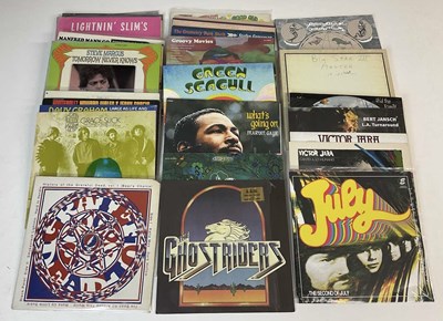 Lot 2572 - ROCK; a group of mainly rock related albums...