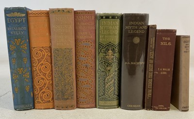 Lot 2143 - A collection of nine books of interest to...