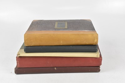 Lot 316 - A Victorian scrap album, enclosing various...