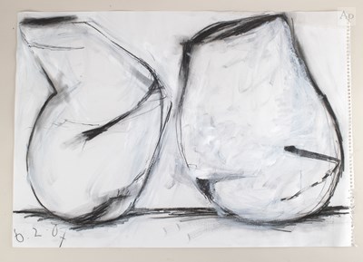 Lot 336 - GORDON BALDWIN (1932-2025); a charcoal on...