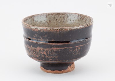 Lot 386 - JIM MALONE (born 1946); a stoneware chawan...