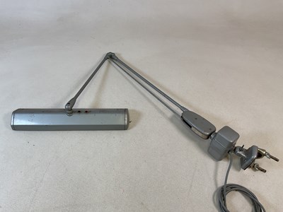 Lot 2721 - DAZOR; an industrial silver coloured...