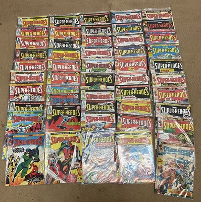 Lot 2150 - MARVEL SUPER-HEROES; a complete run of fifty...