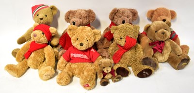 Lot 315 - HOUSE OF FRASER; nine annual 'Fraser' bears,...