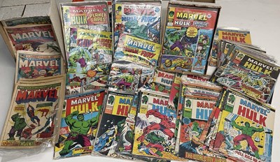 Lot 2154 - THE MIGHTY WORLD OF MARVEL; a complete run of...